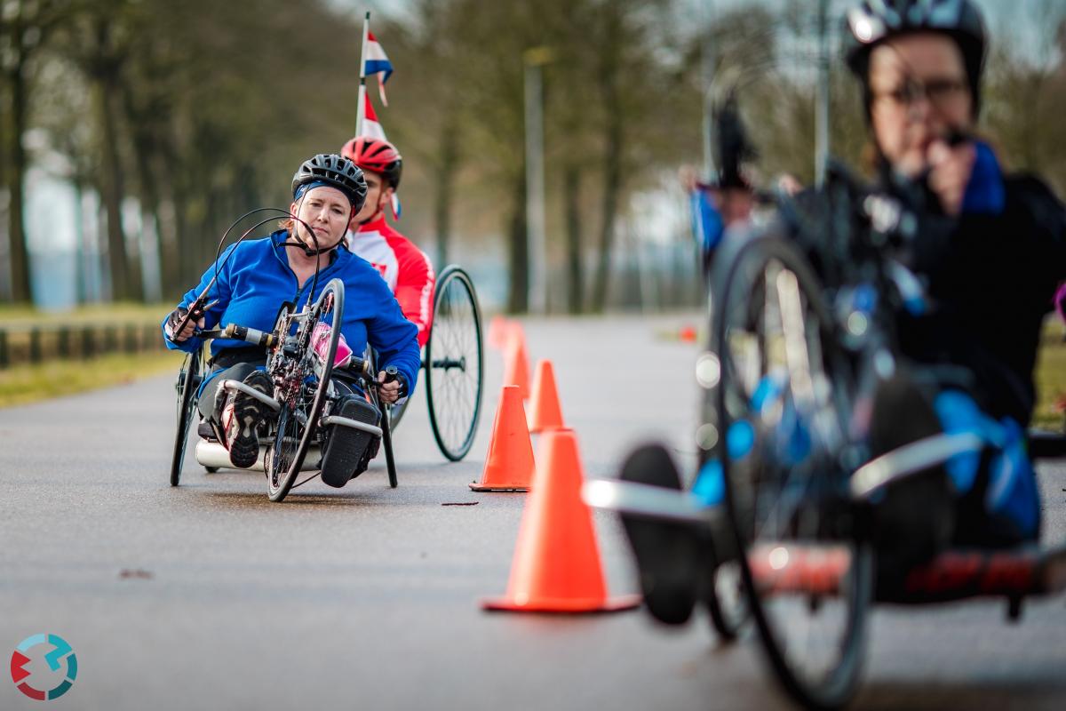 Handbike clinic met Jetze Plat